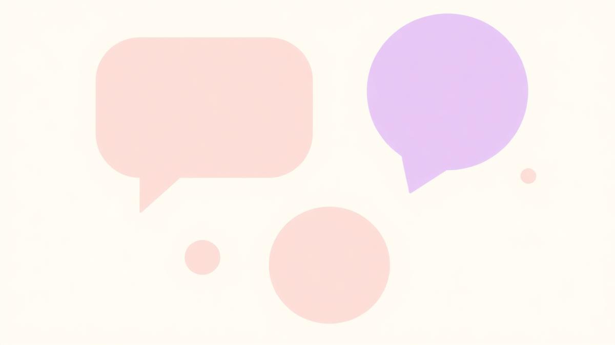 Soft pastel abstract shapes representing brand naming and identity choices